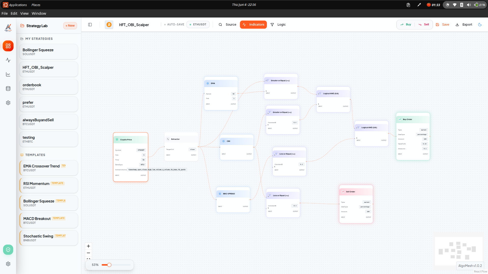 Main Dashboard